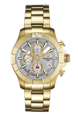 Product SKU: BL1796-50KCICase Material: Gold tone stainless steelCase Size: 43.0mm X 51.0mmDial Size: 34.0 mmDial Color: Silver dialCrystal: Sapphire crystal glassCrown: 7.0mmMovement: VD57 (Chronograph sec./1/10 sec.)