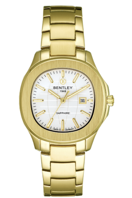 Product SKU: BL1869-10LKWIDescription: Gold tone stainless steelCase Size: 36.0mm X 40.4mmDial Size: Ø 24.7mmDial Color: White dial Crystal: Sapphire crystal glassCrown:  Ø 4.5mmMovement: GN12