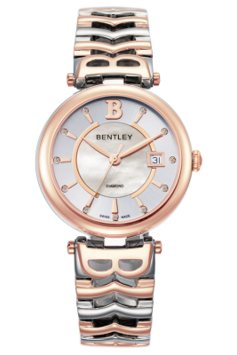 Product SKU: 95-102999Case Material: Rose gold two tone stainless steelCase Size: 35.0mm X 41.5mmDial Size: 28.0mm X 28.0mmDial Color: White MOP dial with 11pcs diamondCrystal: Sapphire crystal with anti-reflective treatmentCrown: 5.0mmMovement: RONDA 705(3H)S-2