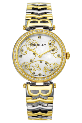 Product SKU: 95-202777Case Material: Gold two tone stainless steel,Case with 60pcs diamondCase Size: 35.0mm X 41.5mmDial Size: 28.0mm X 28.0mmDial Color: White MOP dial with 16pcs diamondCrystal: Sapphire crystal with anti-reflective treatmentCrown: 5.0mmMovement: RONDA 702-3