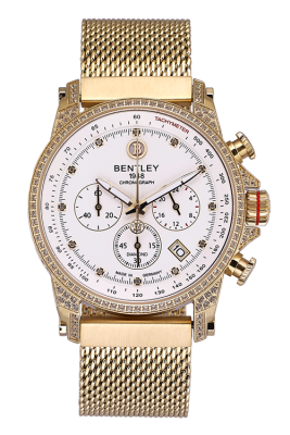 Product SKU: 1794-302KWI-MS1Case Material: Gold tone stainless steel,Case with 233pcs white sapphireCase Size: 43.0mm X 51.2mmDial Size: 37.0mm X 37.0mmDial Color: Silver dial with 12pcs diamondBracelet:  Mesh bandCrystal: Sapphire crystal with anti-reflective treatmentCrown: 7.0mmMovement: VK63