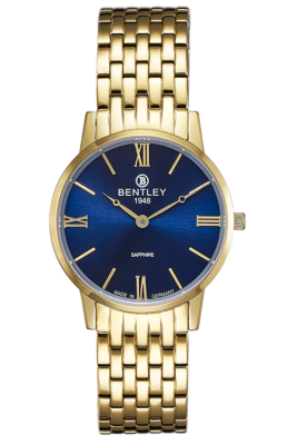 Product SKU: 1829-10LKNICase Material: Gold tone stainless steelCase Size: 32.0mm X 38.0mmDial Size: 27.5 mmDial Color: Blue dialCrystal: Sapphire crystal glassCrown: 3.0mmMovement: GL20