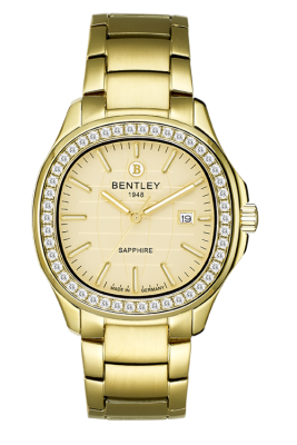 Product SKU: 1869-101MKKICase Material: Gold tone stainless steel,Case with 48 white sapphireCase Size: 40.0mm X 44.5mmDial Size: Ø 28.7 mmDial Color: Gold dial Crystal: Sapphire crystal glassCrown: 5.5mmMovement: GM10