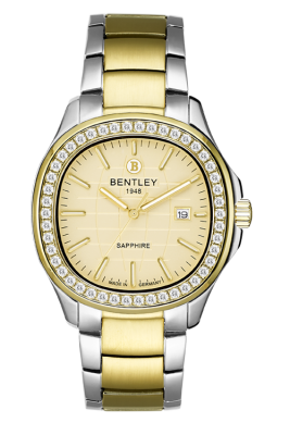 Product SKU: 1869-101MTKI-KCase Material: Gold two tone stainless steel,Case with 48 white sapphireCase Size: 40.0mm X 44.5mmDial Size: Ø 28.7 mmDial Color: Gold dialCrystal: Sapphire crystal glassCrown: 5.5mmMovement: GM10