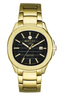 Product SKU: 1869-10MKBICase Material: Gold tone stainless steelCase Size: 40.0mm X 44.5mmDial Size: Ø 28.7 mmDial Color: Black dial Crystal: Sapphire crystal glassCrown: 5.5mmMovement: GM10