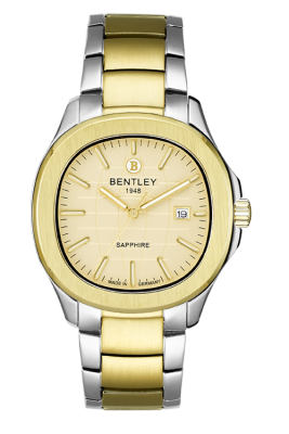 Product SKU: 1869-10MTKICase Material: Gold two tone stainless steelCase Size: 40.0mm X 44.5mmDial Size: Ø 28.7 mmDial Color: Gold dialCrystal: Sapphire crystal glassCrown: 5.5mmMovement: GM10