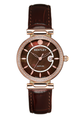 Product SKU: BL2339-10LRDDDescription: Rose gold tone caseCase Material: Case with 60pcs white sapphireCase Size: 32.0mm X 38.5mmDial Size: Ø 26.0mmDial Color: Brown MOP dialBracelet:  Brown calfskin leather strapCrystal: Sapphire crystal glassCrown: Ø 4.0mmMovement: 2015