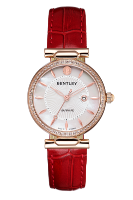 Product SKU: BL2339-10LRWRDescription: Rose gold tone caseCase Material: Case with 60pcs white sapphireCase Size: 32.0mm X 38.5mmDial Size: Ø 26.0mmDial Color: White MOP dialBracelet:  Red calfskin leather strapCrystal: Sapphire crystal glassCrown: Ø 4.0mmMovement: 2015