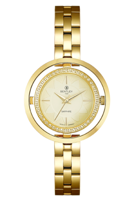 Product SKU: 1868-101LKKIDescription: Gold tone stainless steelCase Material: Case with  45 pcs white sapphireCase Size: 32.0mm X 32.0mmDial Size: Ø 19.5mmDial Color: Gold dial Crystal: Sapphire crystal glassCrown: 3.5mmMovement: VJ21