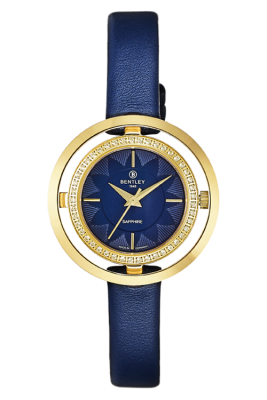 Product SKU: 1868-101LKNNDescription: Gold tone caseCase Material: Case with  45 pcs white sapphireCase Size: 32.0mm X 32.0mmDial Size: Ø 19.5mmDial Color: Blue dial Bracelet:  Blue calfskin leather strapCrystal: Sapphire crystal glassCrown: 3.5mmMovement: VJ21