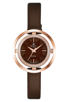 Product SKU: 1868-101LRDDDescription: Rose gold tone caseCase Material: Case with  45 pcs white sapphireCase Size: 32.0mm X 32.0mmDial Size: Ø 19.5mmDial Color: Brown dial Bracelet:  Brown calfskin leather strapCrystal: Sapphire crystal glassCrown: 3.5mmMovement: VJ21