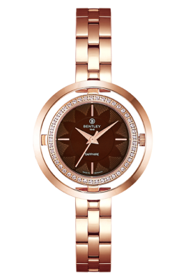 Product SKU: 1868-101LRDIDescription: Rose gold tone stainless steelCase Material: Case with  45 pcs white sapphireCase Size: 32.0mm X 32.0mmDial Size: Ø 19.5mmDial Color: Brown dial Crystal: Sapphire crystal glassCrown: 3.5mmMovement: VJ21