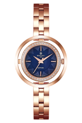 Product SKU: 1868-101LRNIDescription: Rose gold tone stainless steelCase Material: Case with  45 pcs white sapphireCase Size: 32.0mm X 32.0mmDial Size: Ø 19.5mmDial Color: Blue dial Crystal: Sapphire crystal glassCrown: 3.5mmMovement: VJ21