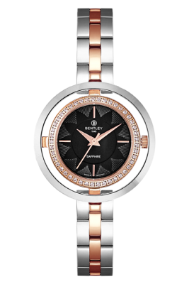 Product SKU: 1868-101LTBI-RDescription: Rose gold two tone stainless steelCase Material: Case with  45 pcs white sapphireCase Size: 32.0mm X 32.0mmDial Size: Ø 19.5mmDial Color: Black dial Crystal: Sapphire crystal glassCrown: 3.5mmMovement: VJ21