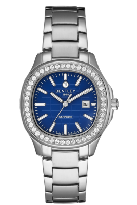 Product SKU: BL1869-101LWNIDescription: All stainless steel Case Material: Case with 48pcs white sapphire Case Size: 36.0mm X 40.4mmDial Size: Ø 24.7mmDial Color: Blue dialCrystal: Sapphire crystal glassCrown: Ø 4.5mmMovement: GN12