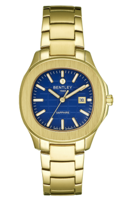 Product SKU: BL1869-10LKNIDescription: Gold tone stainless steelCase Size: 36.0mm X 40.4mmDial Size: Ø 24.7mmDial Color: Blue dial Crystal: Sapphire crystal glassCrown: Ø 4.5mmMovement: GN12