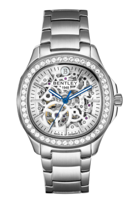 Product SKU: BL1869-551MWWICase Material: All stainless steel,Case with 46pcs white sapphireCase Size: 41.0mm X 46.5mmDial Size: Ø 29.7mmDial Color: White dialCrystal: Sapphire crystal glassCrown: Ø 5.5mmMovement: 8N24 / Automatic