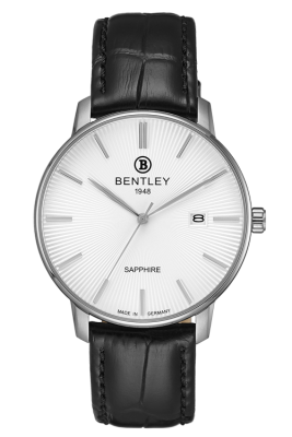 Product SKU: BL2219-10MWWBCase Material: Stainless steel caseCase Size: 41.0mm X 47.0mmDial Size: Ø37.5 mmDial Color: White dialBracelet:  Black calfskin leather strapCrystal: Sapphire crystal glassCrown: 6.0mmMovement: VX42