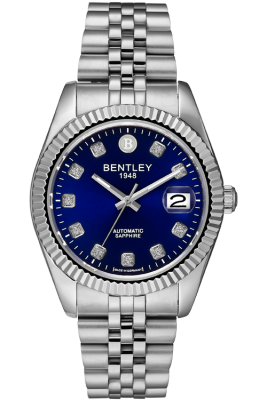 Product SKU: BL2333-15MWNICase Material: All stainless steelCase Size: 41.0mm X 49.0mmDial Size: Ø 31.0mmDial Color: Blue dial with 10pcs white sapphireCrystal: Sapphire crystal glassCrown: Ø 6.0mmMovement: NH35 / AUTOMATIC