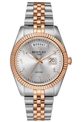 Product SKU: BL2333-20MTCA-RDescription: Rose gold two tone stainless steelCase Size: 41.0mm X 49.0mmDial Size: Ø 31.0mmDial Color: Silver dialCrystal: Sapphire crystal glassCrown: Ø 6.0mmMovement: VJ55