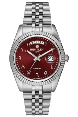 Product SKU: BL2333-20MWRADescription: All stainless steelCase Size: 41.0mm X 49.0mmDial Size: Ø 31.0mmDial Color: Dark red dialCrystal: Sapphire crystal glassCrown: Ø 6.0mmMovement: VJ55