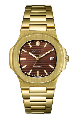 Product SKU: BL2340-15MKDICase Material: Gold tone stainless steelCase Size: 41.0mm X 46.5mmDial Size: Ø 32.0mmDial Color: Brown dialCrystal: Sapphire crystal glassCrown: Ø 6.0mmMovement: NH35 / Automatic