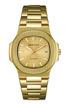 Product SKU: BL2340-15MKKICase Material: Gold tone stainless steelCase Size: 41.0mm X 46.5mmDial Size: Ø 32.0mmDial Color: Gold dialCrystal: Sapphire crystal glassCrown: Ø 6.0mmMovement: NH35 / Automatic