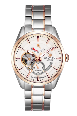 Product SKU: BL2431-15MTWI-RDescription: Rose gold two tone stainless steelCase Size: 41.0mm X 47.5mmDial Size: Ø 35.0mmDial Color: White dialCrystal: Sapphire crystal glassCrown: 6.5mmMovement: YN84A / Automatic